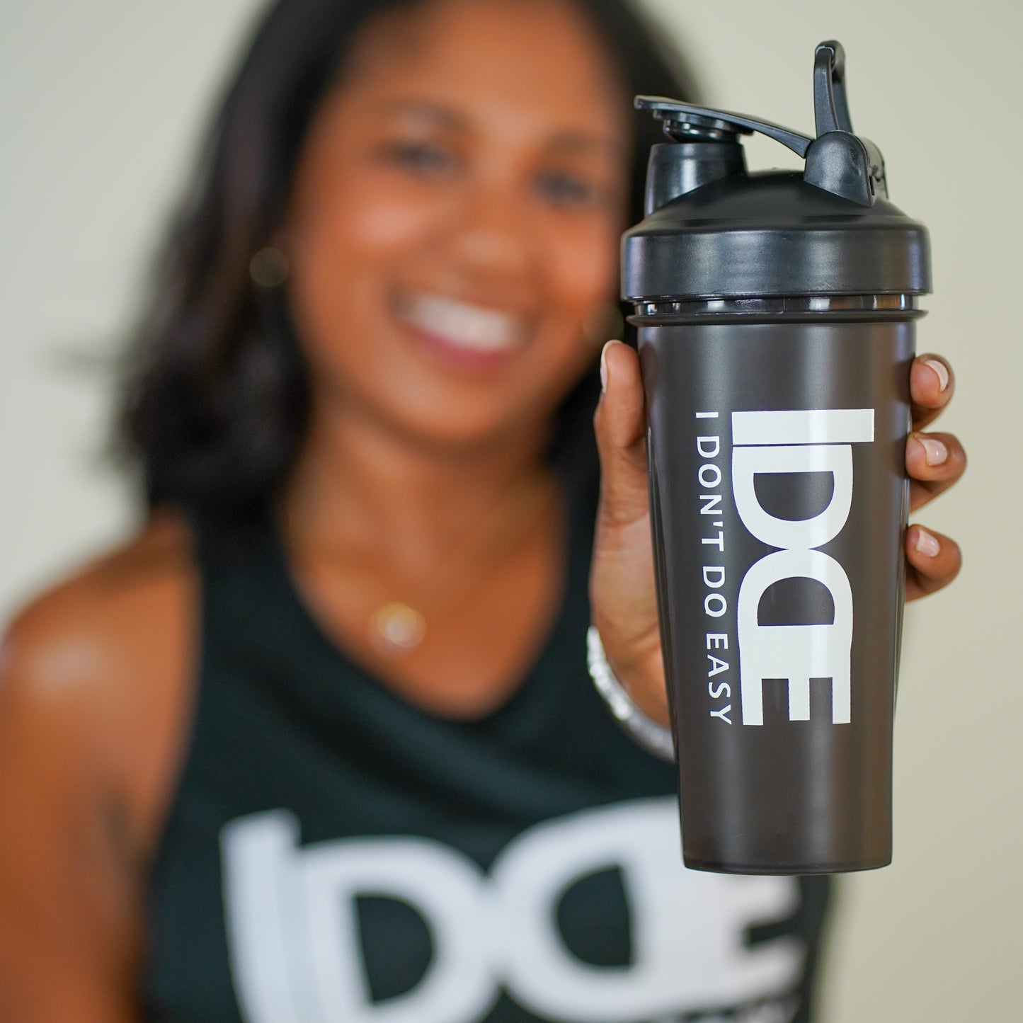 I Don't Do Easy Shaker Bottle