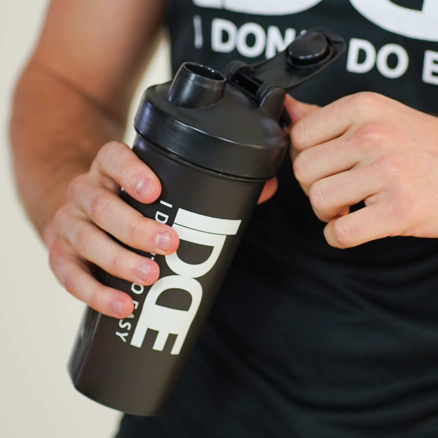 I Don't Do Easy Shaker Bottle